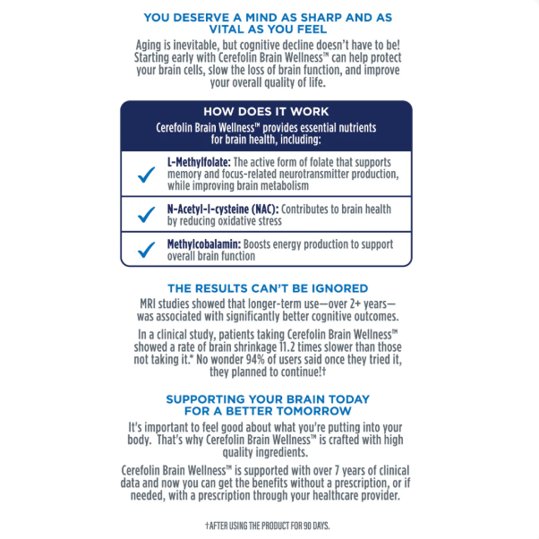 Cerefolin Brain Wellness™